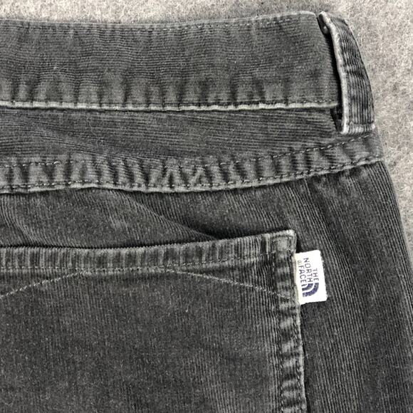 The North Face Corduroy Jeans Womens 6 Gray Bootcut Low Rise Stretch Cotton - Picture 7 of 14